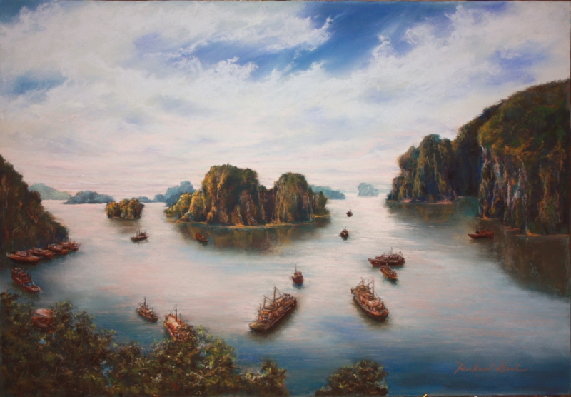 Ha Long Bay by artist Richard Banh